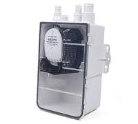 Pompe de douche 12 V 600 gal/h Bateau Marine Pompe pour receveur de douche | Pompe de sentage automatique avec système de pompe de douche multi-ports pour bateau, camping-car, médecine