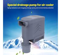 Pompe de drainage d'eau - AC110V-240V Faible bruit 35W 3000L/H Pompe de drainage de climatisation à haut débit avec cordon d'alimentation de 3,28 pieds pour ventilateur de