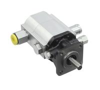 Pompe de fendage de bois, pompe hydraulique pour fendeuse de bois, peut être utilisée avec machines à pression, coupe-bois, dispositifs de serrage (130 x 85 x 166 mm)