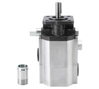 Pompe de fendage de bûches 12 GPM à haut débit, 3600 tr/min ; pompe puissante pour le fendage des souches ; pompe hydraulique compacte en alliage d’aluminium avec tube adaptateur