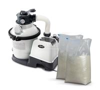 Pompe de filtration à sable 12000 l/h INTEX 26652 + 50 kg de sable