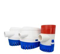 Pompe de fond multifonctionnelle entièrement automatique avec arrêt automatique, pompe submersible 12/24 V CC, 750/950/1100/1200 PGH, pompe de drainage for cabine de camping-car ou de yacht(DC 12V,6V)