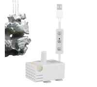 Pompe de fontaine à eau - 4,1 cm, mini submersible USB | Fontaine à eau silencieuse et circulation d'aquarium Pmp - Pompes ultra-silencieuses 3 W pour aquariums