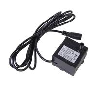 Pompe de fontaine à eau solaire, pompe de fontaine d'eau solaire 1.5-2m DC 6-12V 5W étanche submersible pour la maison Caractéristique aquarium Hydroponics