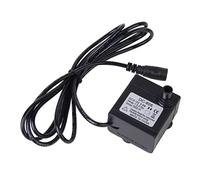 Pompe de fontaine d'eau solaire 1.5-2m Dc 6-12v 5w, pompe à eau Submersible étanche, Mini fontaine à faible bruit pour fonction hydroponique d'aquarium.