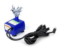 Pompe de Fontaine pour Animaux de Compagnie, Pompe à Eau électrique avec port USB, Ultra Faible Bruit Faible Consommation D'énergie, Pompe Fontaine a Eau de Rechange