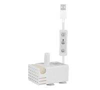 Pompe de fontaine pour chat - 4,1 x 3,9 x 3 cm, moteur submersible silencieux, mini dispositif de circulation, unité de rechange ultra silencieuse pour aquarium | Le système d'eau continue utilise une