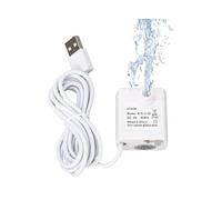 Pompe de Fontaine pour Chat et Chien, Super Silencieuse, Débit d'Eau Réglable, Fontaine pour Animaux USB, pour Aquarium, Statuaire et Culture Hydroponique