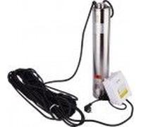 Pompe de forage eau profondeur 8 à 40 mètre 8.1 bars 750W 3.1M3/H CAP VERT