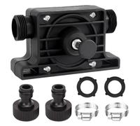 Pompe de forage électrique portable, mini pompe de forage électrique, pompes de transfert auto-amorçantes avec connecteurs et colliers de serrage pour la maison, le jardin, l'huile diesel, besoin de