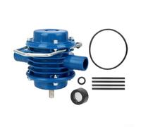 Pompe de forage en plastique bleu antirouille | Design centrifuge auto-amorçant, aspire l'eau à 15 m de profondeur, transfert domestique efficace, pour un débit rapide
