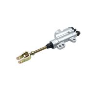 Pompe de frein arrière hydraulique pour moto, maître-cylindre de frein adapté aux VTT 50cc à 250cc, Pit Pro, Dirt Bike Pompe de frein arrière moto Maître-cylindre fre(Silver)