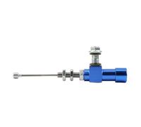 Pompe de frein arrière moto Embrayage hydraulique universel M10 pour moto, embrayage court, pompe de frein, accessoires universels pour pitbike(Blue)