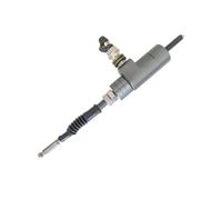 Pompe de frein arrière moto Universal Piston 14 X 15mm Motorcycle Hydraulic Hand Clutch Master Cylinder Rod System Efficient Transfer Pump Maître-cylindre frein moto (Titanium)