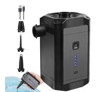 Pompe de gonflage électrique - Mini compresseur ABS de 13 cm | Dispositif de gonflage portable | Souffleur d'air rechargeable pour flotteurs de piscine, matelas gonflable, jouets d'eau, camping