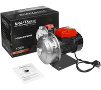 Pompe de Jardin 800W 80L/Min 25m Hauteur D’Élévation Pompe à Eau 1,25 " Puits