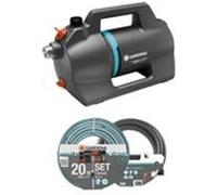 Pompe de jardin GARDENA 4200 Silent Set, Débit 4200 l/h, Hauteur de refoulement 39 m