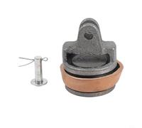 Pompe de jardin manuelle de rechange pour piston type 75 avec joint en cuir Gris Construction en fonte et rétention de goupille fendue