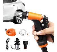 Pompe de lavage de nettoyage de voiture, nettoyeur haute pression portable pour voiture,Pulvérisateur à pompe électrique 160PSI - Nettoyeur haute pression électrique, salles de lavage en acier inoxyda
