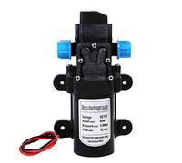 Pompe de Lavage de Voiture 5 L/min Auto-amorçante 12 V 60 W 116psi Pompe d'amorçage à Haute Pression à Eau avec Pressostat pour Caravane Bateau Jardin