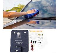 Pompe de lave-glace 12 V pour voiture classique avec sac de bouteille, kit de nettoyage complet pour l'entretien du pare-brise transparent