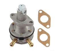 Pompe de levage de carburant 15263-52030 pour modèles de moteur Kubota D1102 D1302 D1402 V1502 V1702 V1902 Boîtier en métal Connecteurs en laiton Deux joints en papier de rechange pour la construction