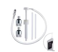 Pompe de lubrification des engrenages de l'unité inférieure - d'aluminium | Pompe à liquide en bouteille de quart avec extracteur d'engrenage de 3/8 pouces, protection portable contre les fuit