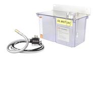 Pompe de lubrification électrique à huile de 4 litres avec pulvérisateur intégré et micro-refroidissement, système de lubrification centralisé automatique(4L-2 Sprayer)