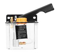 Pompe de lubrification manuelle - 5R, pompe de lubrification à commande manuelle droite de 650 cc avec sortie de 4 mm pour machines-outils CNC et équipements industriels