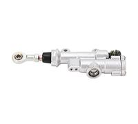 Pompe de maître-Cylindre de Frein arrière 10 mm, maître-Cylindre de Frein hydraulique pour Moto Tout-Terrain et Quad, Montage Universel avec Une Performance de freinage Efficace po