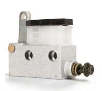 Pompe de Maître-cylindre de Frein, Construction en Métal de Pompe de Maître-cylindre de Frein Installation Simple 12.8 Utilisé pour le Kart 3 Roues ATV Pompe de Frein Modifiée