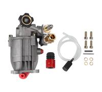 Pompe de nettoyeur haute pression horizontale à tige de 1,9 cm, 3400 PSI à 2,5 GPM Kit de pompe de rechange pour eau froide et gaz