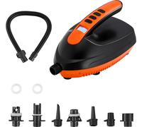VEVOR Pompe à Air pour Paddle Haute Pression 20 psi, Gonfleur pour Sup avec Connecteur Allume-Cigare et Arrêt Automatique, Vitesse de Gonflage 70 L/mins, pour Bateau Gonflable Kayak Matelas Tente
