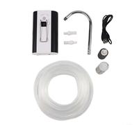 Pompe de pêche intelligente, distributeur d'eau oxygénée avec détection, extracteur d'eau inductif pour aération de la pêche (blanc)