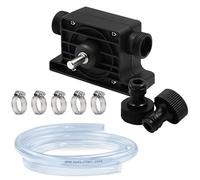 Pompe de perceuse avec tuyau de 2 m : haut débit sans fil visseuse pompe perceuse portable pompe perceuse pour huile moteurs diesel, eau volante, carburants, eau