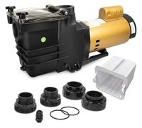 Pompe de piscine 1,5, spa à haut débit au-dessus du sol 2" NPT à vitesse variable, raccord 230 V inclus