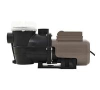 Pompe de piscine avec minuteur 8000 l/h 0,25 CV Noir - Système de pompe haute performance pour piscines & jacuzzis, économe en énergie et silencieuse