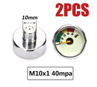 Pompe De Plongée À Filetage M8x1,5mpa 10mpa 20mpa 30mpa 35mpa 40mpa,Mini Manomètre M10x1 1 Pouce,2 Pièces/Ensemble - Type M10 40mpa C X2pcs #A
