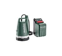 Pompe de plongée sans fil - METABO - TPF 18 LTX 2200 - 18 V - 2200 W - Aspiration plate 1-2 mm