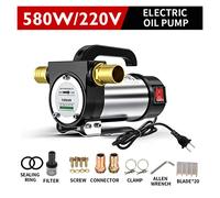 Pompe de pompage électrique avant et arrière 50L/min pompe auto-amorçante DC Diesel distributeur carburant 580W Outil d'instrument de précision(Ac220)