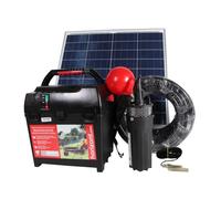 Pompe de prairie avec panneau solaire Hotline Noir 60 W