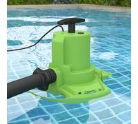 Pompe de puisard 400W 8300L/H, à câble de 10m pour vidange piscine/étang/jacuzzi, 1/4 CV, 220-240V