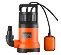 Pompe de Puisard Submersible - DUOKU - ZXQ500-B - 400 W - 2510 GPH - Cordon de 10 Pieds