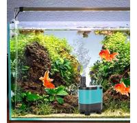 Pompe de puisard submersible | Pompe de fontaine à eau avec ventouse, submersible pour changer l'eau, pompe d'aquarium durable pour aquarium, fontaine de jardin d'étang à poissons