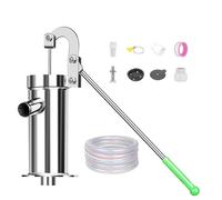 Pompe de puits Manuelle en Acier Inoxydable, Pompe Manuelle pour puits Profonds, Pompe pour eaux souterraines, Pompe pour Jardin, Pompe à Eau pour Irrigation, Aspiration 8 m (Taille : Pompe