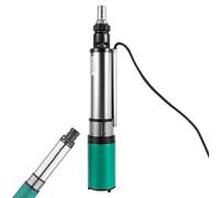 Pompe de puits profond 320 W, pompe de puits submersible 24 V, pompes submersibles de forage de jardin de véhicule électrique en acier inoxydable, grandes pompes submersibles profondes