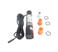 Pompe de puits profond DC Booster d'eau solaire grand débit haute levée 24V 2SYDC24V/S6 20-220 pour maisons fermes irrigation jardins bateaux acier inoxydable