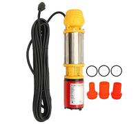 Pompe de puits profond DC Efficace 400W 18m Lift 6m³ / h Grand débit solaire submersible pompe dc48v