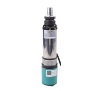 Pompe de puits submersible Pompe à eau solaire durables 12 V/24 V 40 m 400 W à haute élévation for puits profonds, pompe submersible à vis CC, irrigation agricole, jardin, maison(DC48V60V 40M 400W)