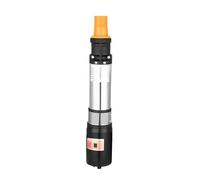 Pompe de puits submersible Pompe solaire 2 "3 pouces cylindre 12v24v36v48v60v pompe à eau à courant continu à haut débit(-24V aluminum)